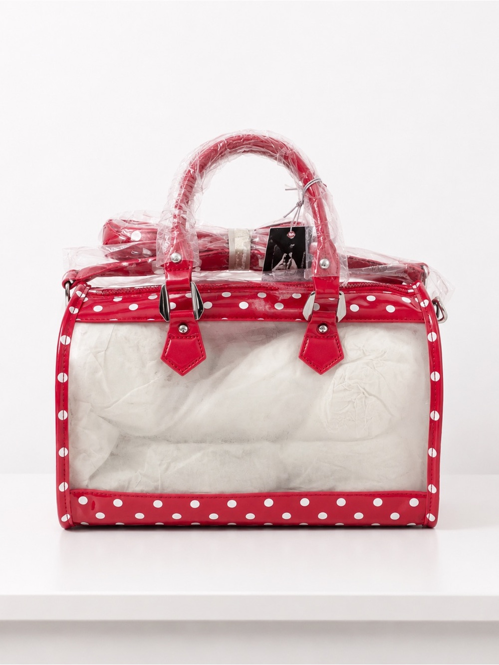 NWT SCORE! GameDay Bag in red  and white